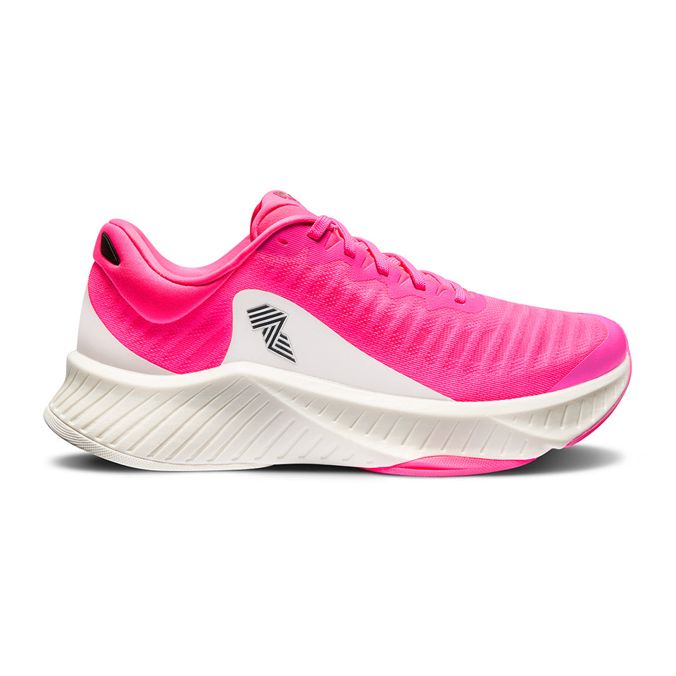 R.A.D® R-1 EUPHORIC PINK at R.A.D® UK - Performance Footwear . 01_RAD_R1_NEON_PINK_RUNNER_SIDE — View 1