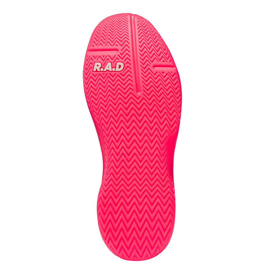 R.A.D® ONE V2 HIGHLIGHTER PINK at R.A.D® - Performance Footwear . 05V2NEONPINKSOLE02