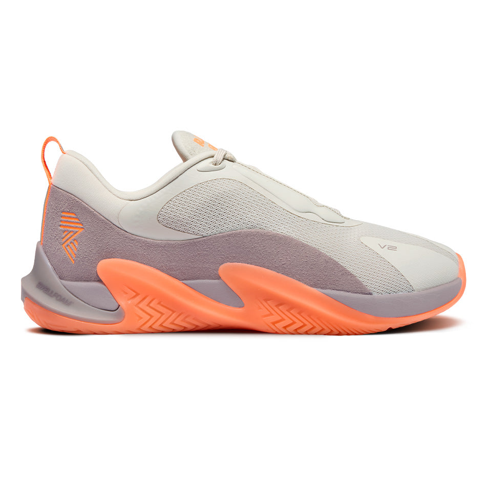 R.A.D® ONE V2 SOLAR ORANGE at R.A.D® UK - Performance Footwear . 06V2PURPLEDOVENEONORANGESIDE — View 1