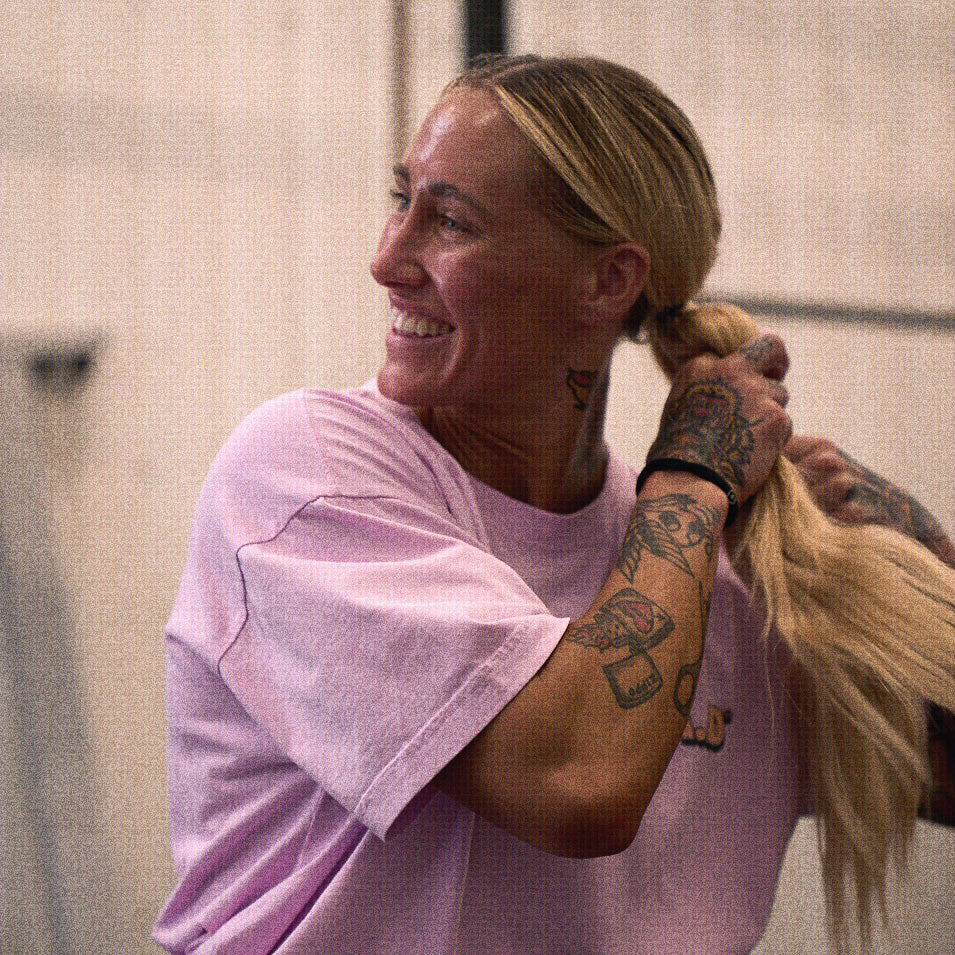 DBE CROP TEE SOFT PURPLE at R.A.D® UK - Performance Crop Tee . Artboard5