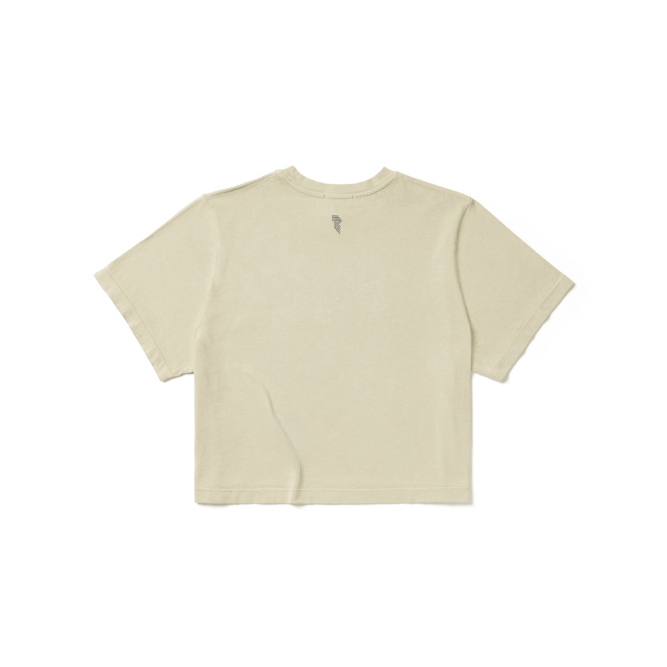 LOGO CROP DUST GREEN at R.A.D® UK - Performance Crop Tee . CROP_TEE_ABBEY_STONE_3_70ad0a06-36d7-4da7-9d6e-f81ccd81cff3 — View 2