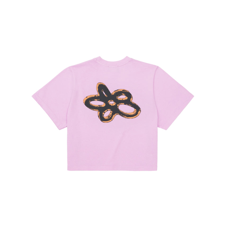 DBE CROP TEE SOFT PURPLE at R.A.D® UK - Performance Crop Tee . DBECROPHEAVY_ORCHIDBOUQUET_3