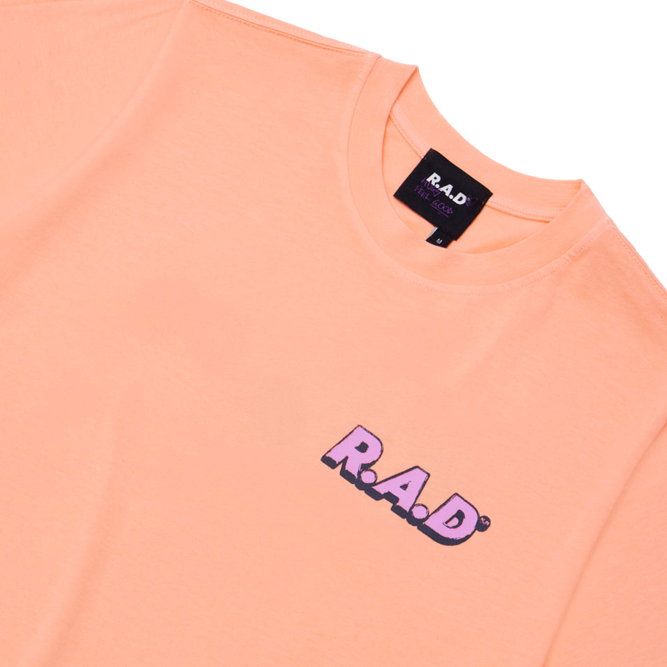 DBE CROP TEE PEACH at R.A.D® UK - Performance Crop Tee . DBECROPHEAVY_PEACHNECTAR_2