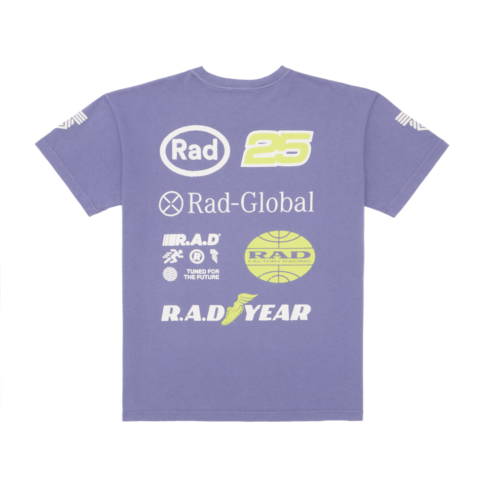 HEAVY™ BOOTLEG TEE HERON at R.A.D® UK - Performance Tees . HEAVYSSTEE_HERONB_2 — View 1