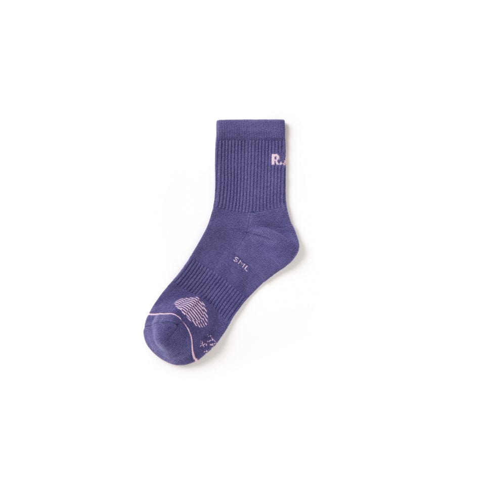 SHORTIE SOCK TRIPLE PACK HERON at R.A.D® UK - Performance Socks . PURPLESOCK_1