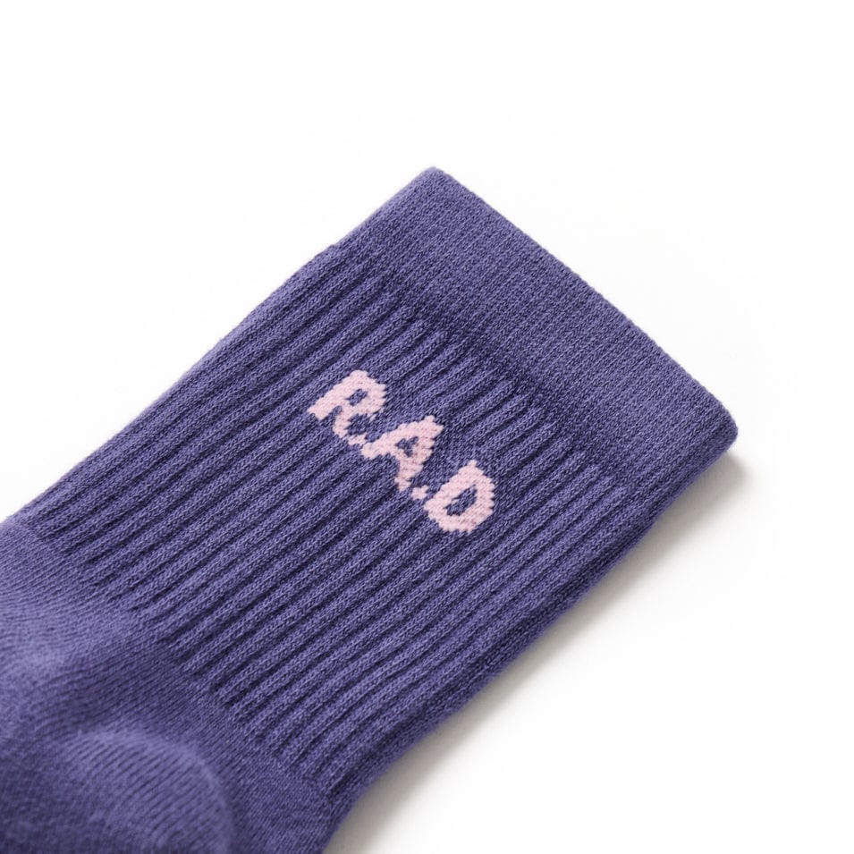 SHORTIE SOCK TRIPLE PACK HERON at R.A.D® UK - Performance Socks . PURPLESOCK_3