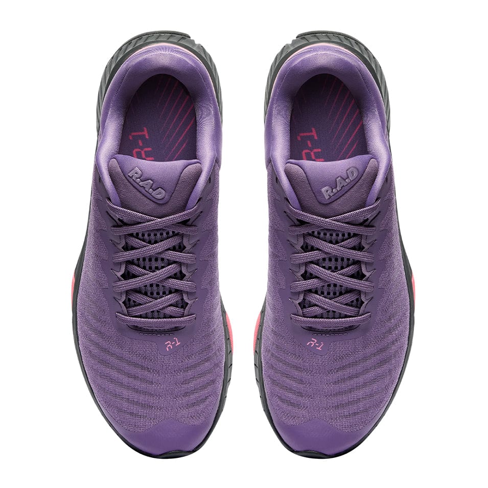 R.A.D® R-1 PURPLE FLASH at R.A.D® UK - Performance Footwear . R-1_Flame_Purple_Top_cb4f8e3b-cc53-4b00-a1d2-ab73baf604da