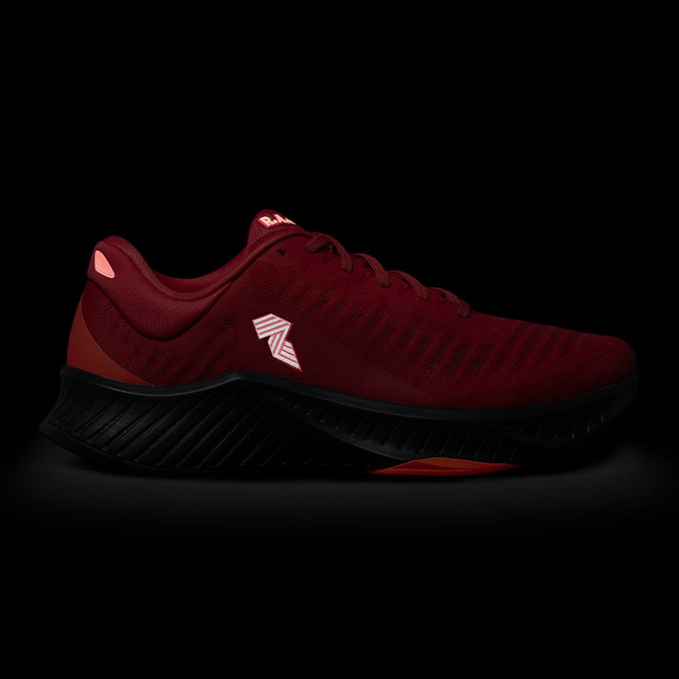 R.A.D® R-1 RED FLASH at R.A.D® UK - Performance Footwear . R-1_Flame_Red_Side_Dark
