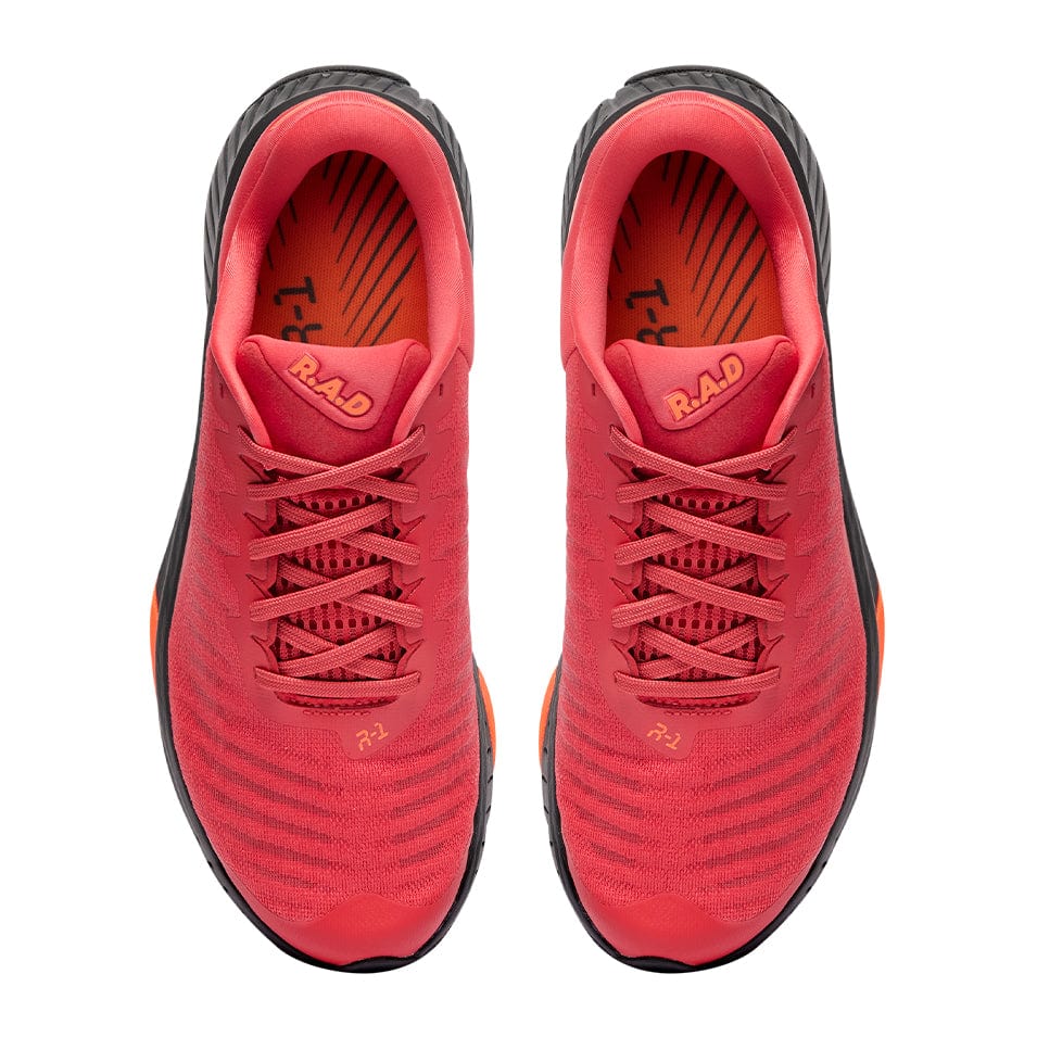 R.A.D® R-1 RED FLASH at R.A.D® UK - Performance Footwear . R-1_Flame_Red_Top