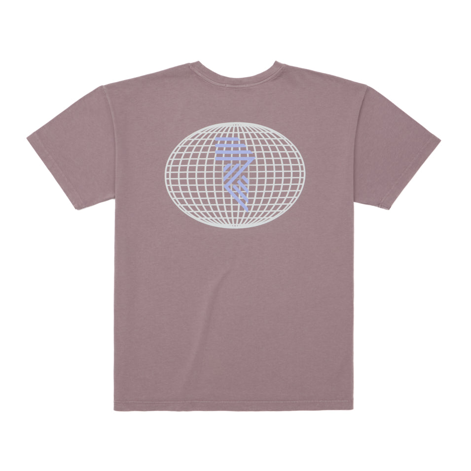 HEAVY™ 'R' GLOBE TEE DUST PURPLE at R.A.D® UK - Performance Tees . STANDARD_SS_TEE_PURPLE_DOVE_2_65e5ee86-04c0-49a3-9bd5-f8ab8ada6dcb