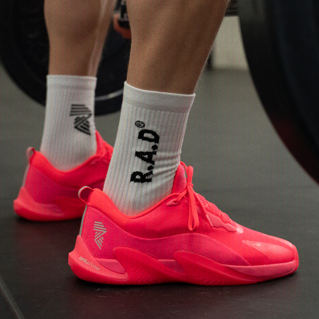 R.A.D® ONE V2 HIGHLIGHTER PINK at R.A.D® - Performance Footwear . neonpinkshoe2