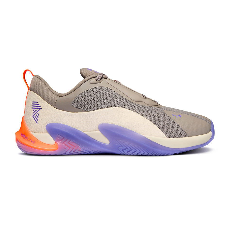 R.A.D® ONE V2 CINDER PURPLE at R.A.D® - Performance Footwear . 01V2CINDERPURPLESIDE — View 1
