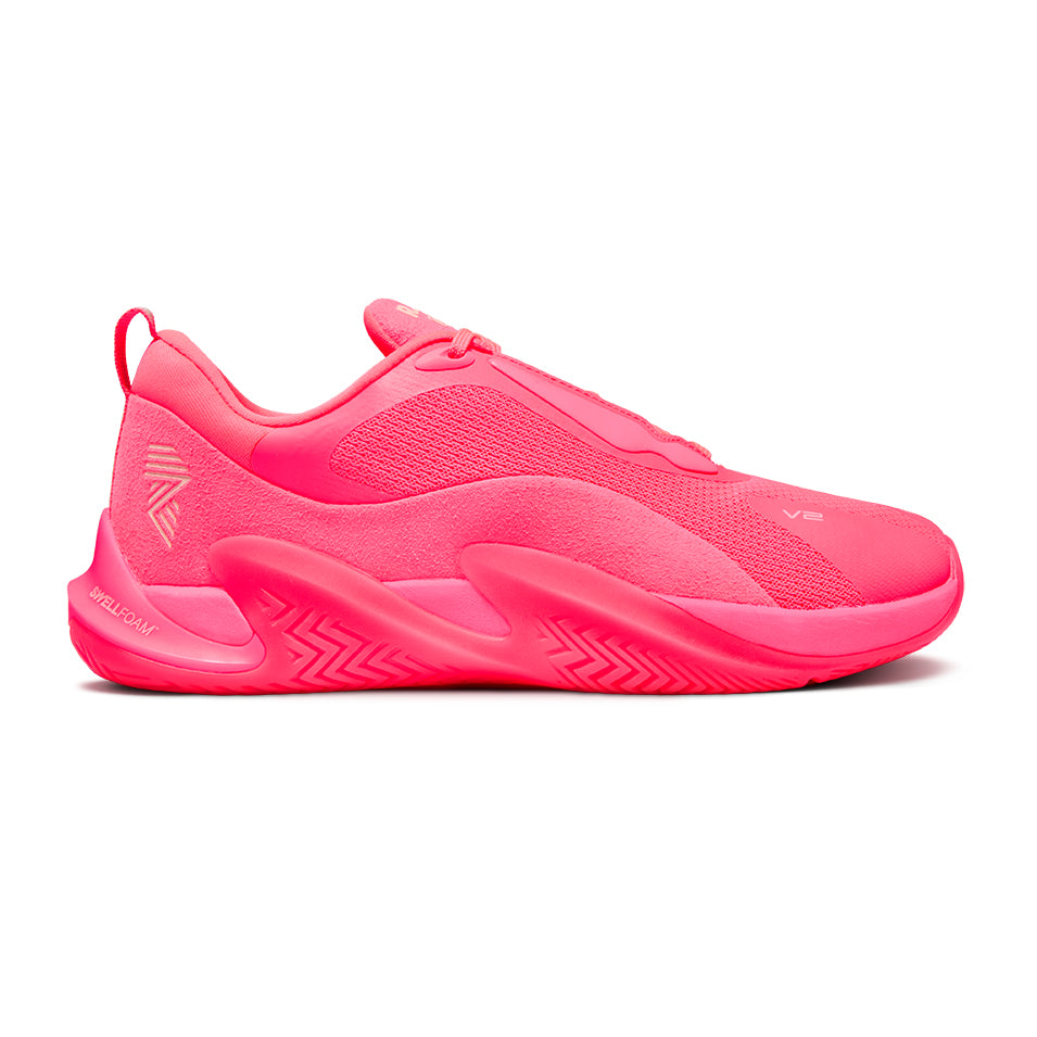 R.A.D® ONE V2 HIGHLIGHTER PINK at R.A.D® - Performance Footwear . 01V2NEONPINKSIDE02