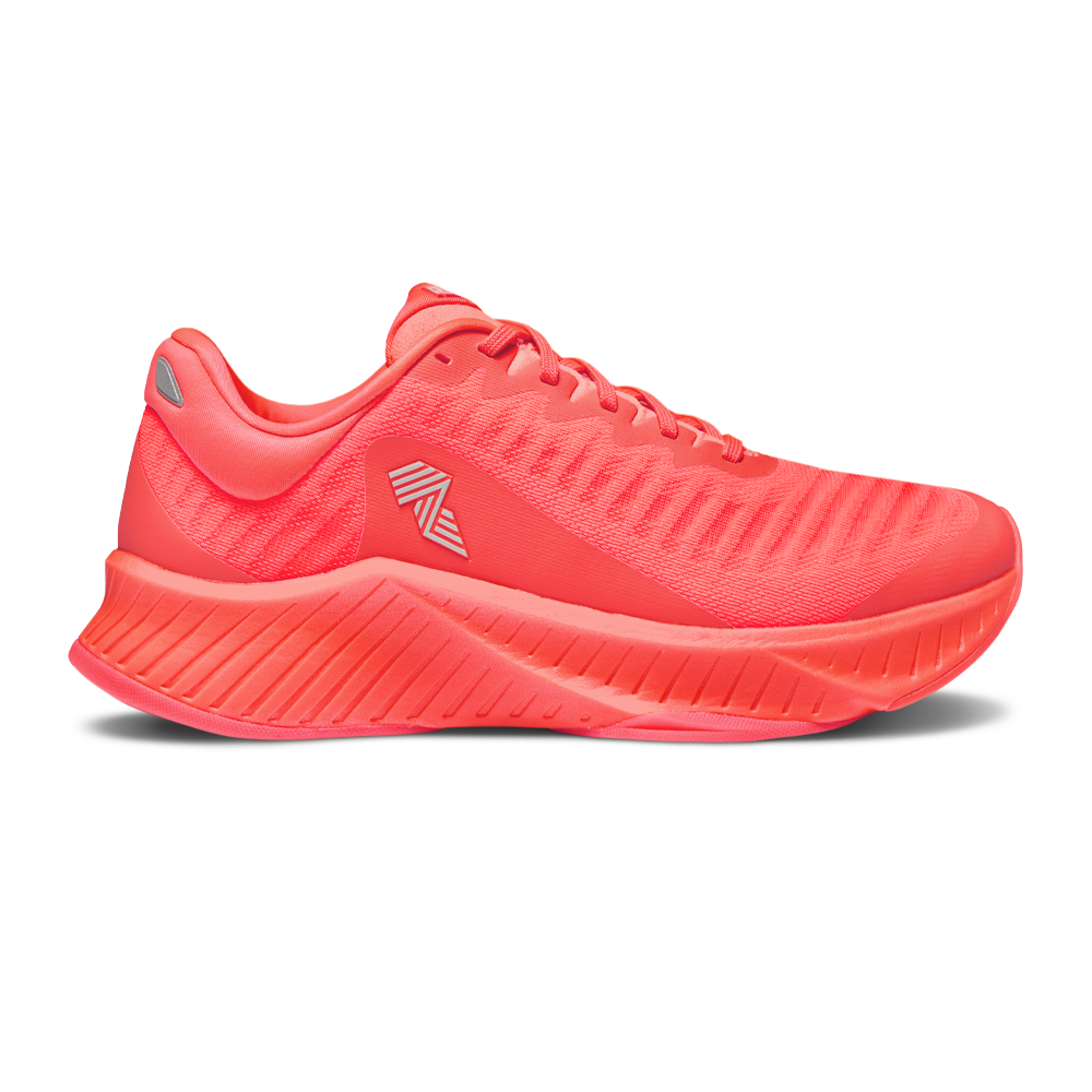 R.A.D® R-1 CORAL GLOW at R.A.D® - Performance Footwear . 01_R.A.D_SUNSETORANGE_R-1_ECOMM_SIDE — View 1