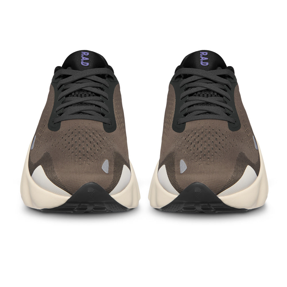 R.A.D® MALLOW CINDER BLACK at R.A.D® - Performance Footwear . 01_RAD_MALLOW_CINDER_BLACK_OYSTER_0326-MAL-05_TOES