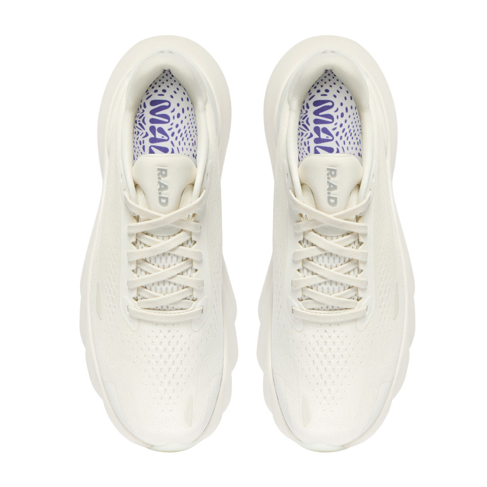 R.A.D® MALLOW TRIPLE WHITE at R.A.D® - Performance Footwear . 0226-MALTRW_R.A.D_MallowTop
