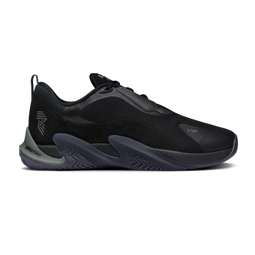 R.A.D® ONE V2 DEEP BLACK at R.A.D® - Performance Footwear . 0226-OV2TRB_01_V2_TRIPLE_BLACK_SIDE — View 1