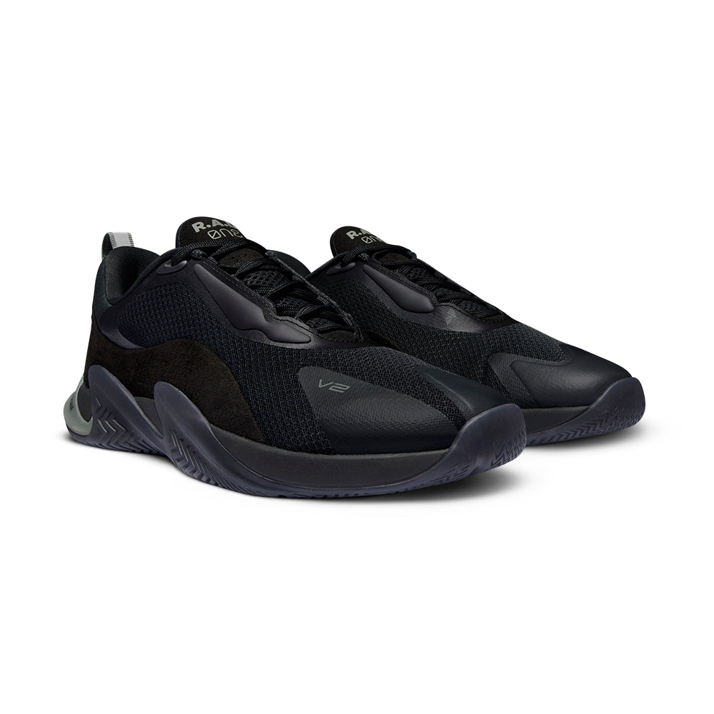 R.A.D® ONE V2 DEEP BLACK at R.A.D® - Performance Footwear . 0226-OV2TRB_02_V2_TRIPLE_BLACK_FRONT
