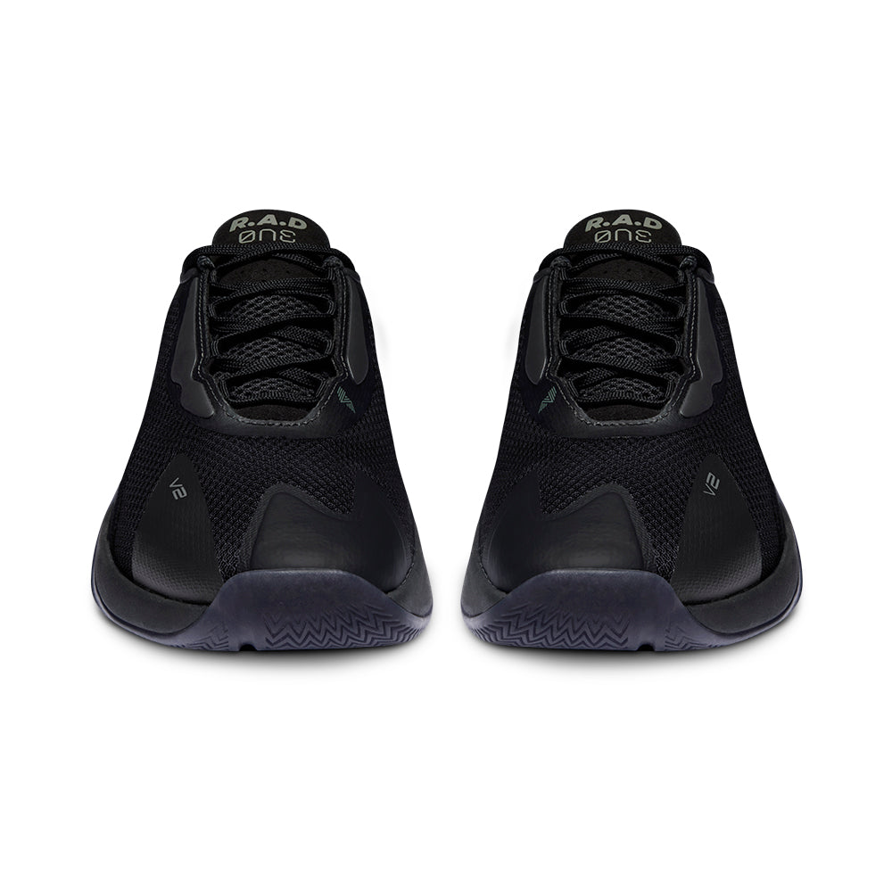 R.A.D® ONE V2 DEEP BLACK at R.A.D® - Performance Footwear . 0226-OV2TRB_04_V2_TRIPLE_BLACK_TOES