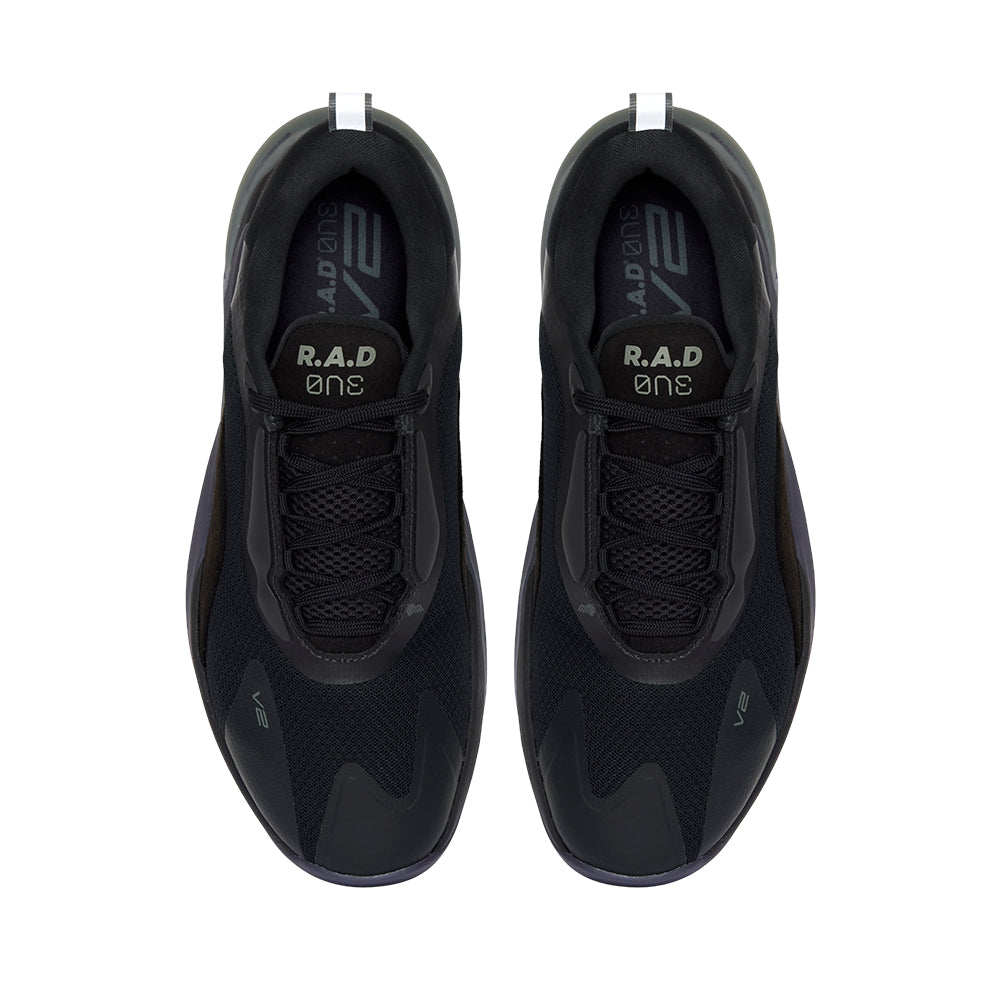 R.A.D® ONE V2 DEEP BLACK at R.A.D® - Performance Footwear . 0226-OV2TRB_06_V2_TRIPLE_BLACK_TOP