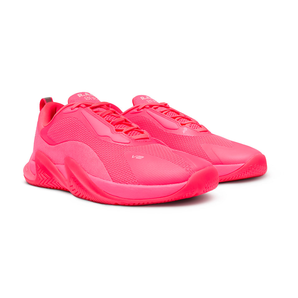 R.A.D® ONE V2 HIGHLIGHTER PINK at R.A.D® - Performance Footwear . 02V2NEONPINKFRONT02