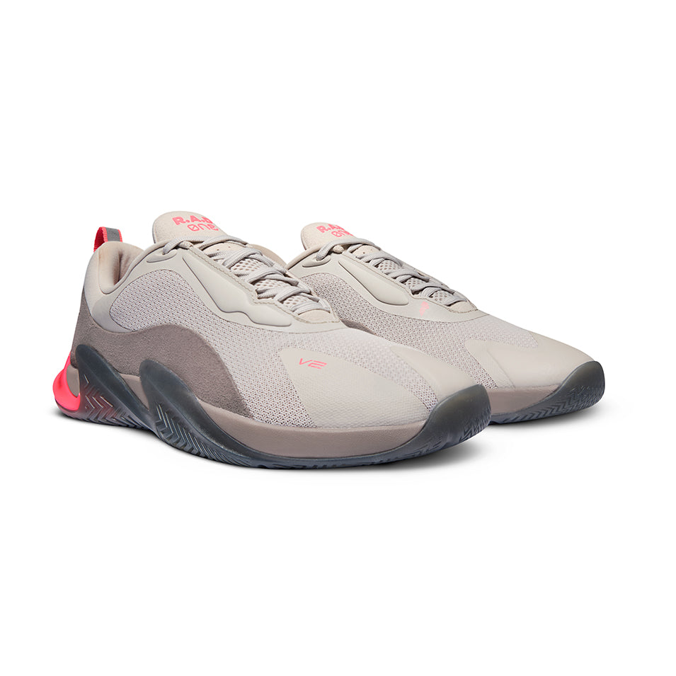 R.A.D® ONE V2 CINDER PINK at R.A.D® - Performance Footwear . 02V2PUMICESTONEFRONT