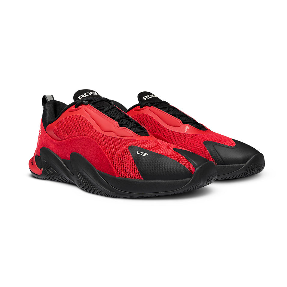 R.A.D® ONE V2 ROGUE RED at R.A.D® - Performance Footwear . 02V2ROGUEREDFRONT — View 2