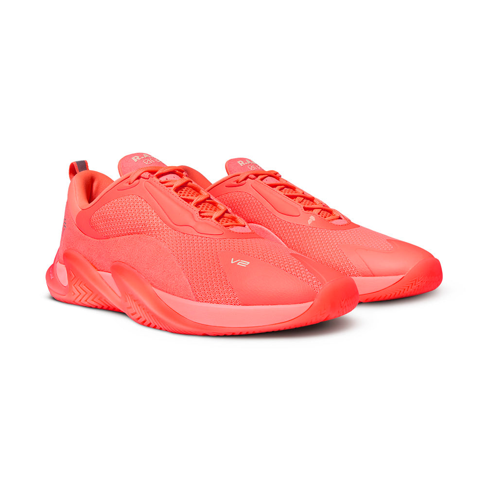 R.A.D® ONE V2 CORAL GLOW at R.A.D® - Performance Footwear . 02_V2_SUNSET_ORANGE_FRONT