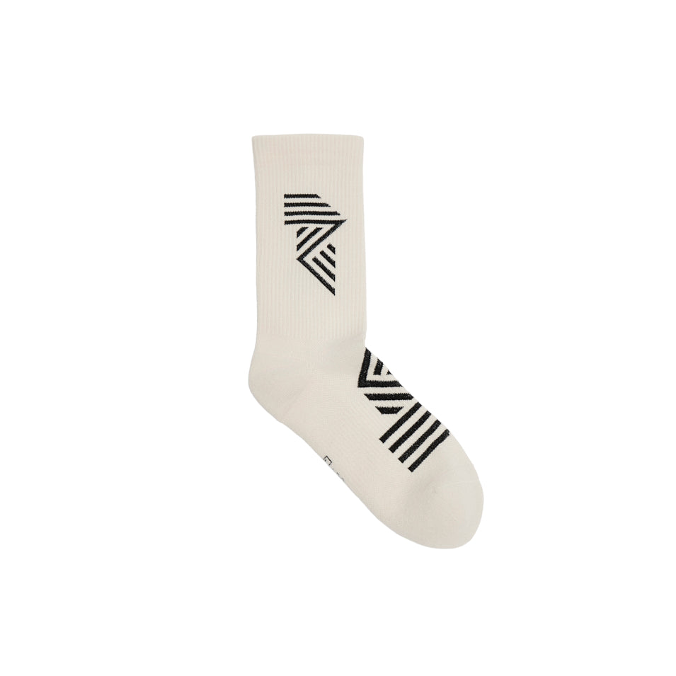 R.A.D® GENERAL SOCK TRIPLE PACK ANTIQUE WHITE / BLACK at R.A.D® - Performance Socks . 0326-GSAWBL3-LANTIQUEWHITE_2