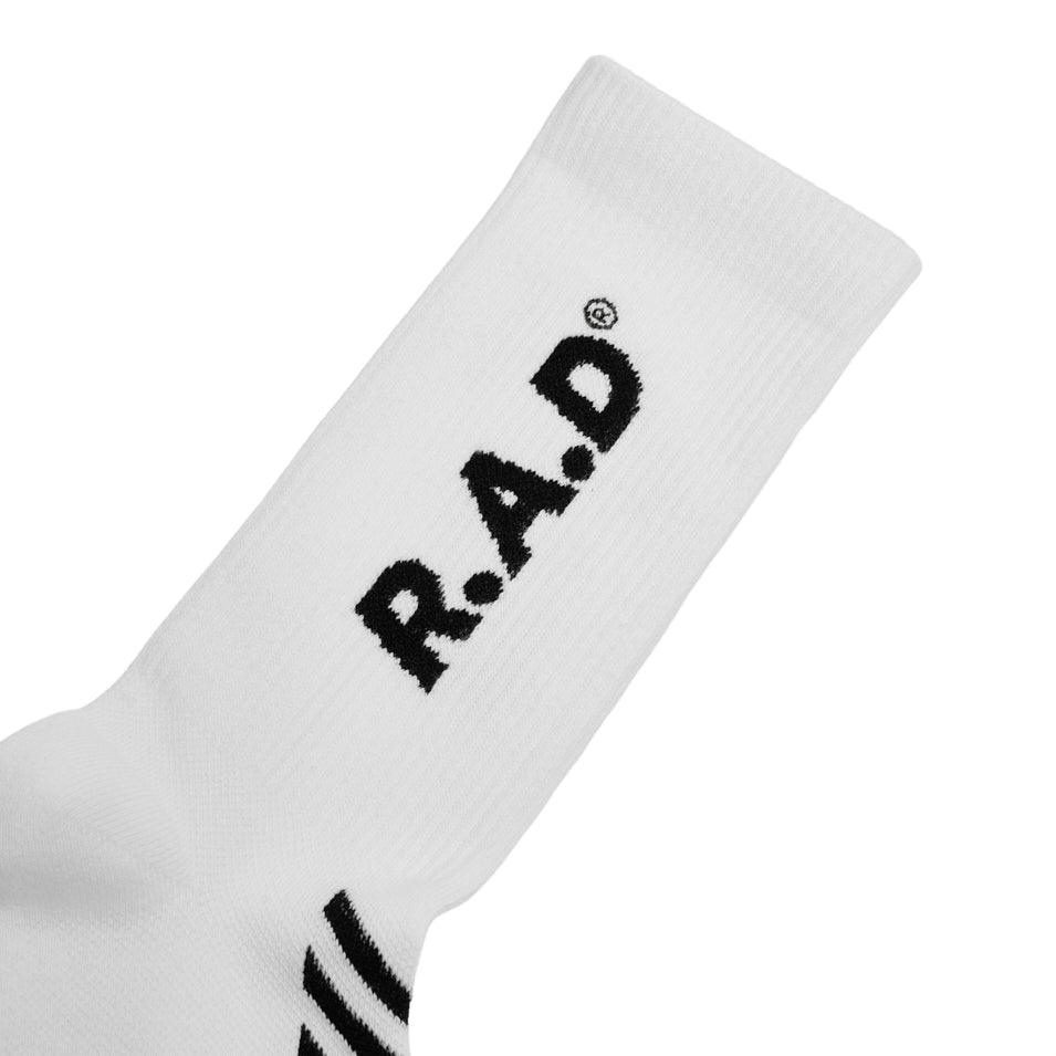 R.A.D® GENERAL SOCK TRIPLE PACK WHITE / BLACK at R.A.D® - Performance Socks . 0326-GSAWBL3-LWHITE_4