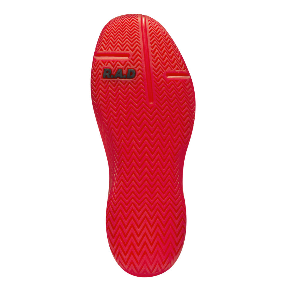 ROGUE X R.A.D® ONE V2 BLACK RED at R.A.D® - Performance Footwear . 0426_OV2_05_HYPE-ROGUE_SOLE