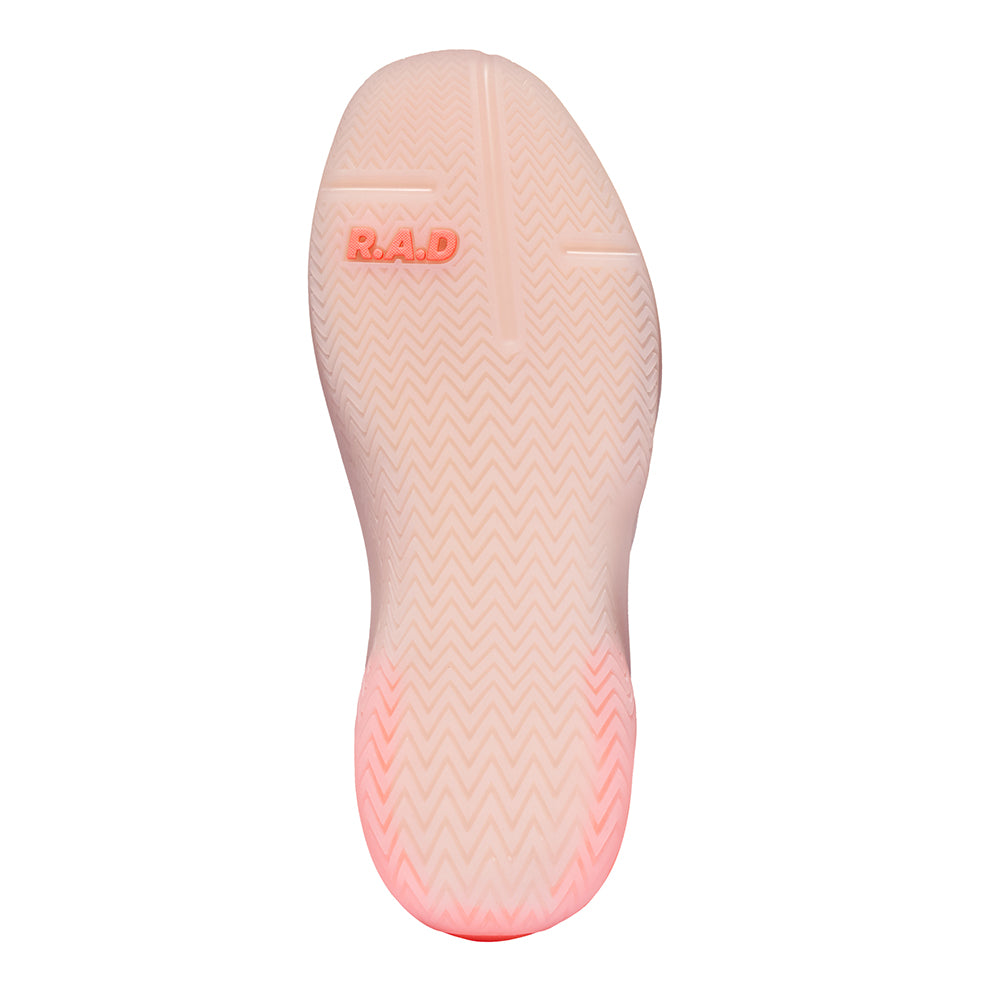 R.A.D® ONE V2 SOFT PINK at R.A.D® - Performance Footwear . 05_V2_PEACH_BLUSH_SOLE