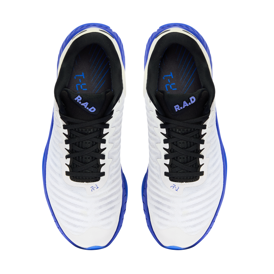 R.A.D® R-1 RACING BLUE at R.A.D® - Performance Footwear . 06-RAD-DAZZLING-BLUE-RUNNER-TOP