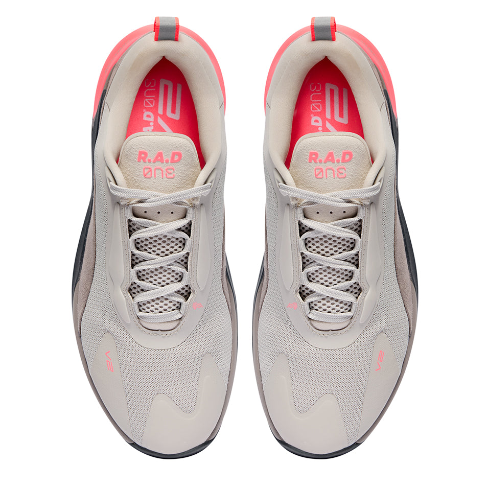 R.A.D® ONE V2 CINDER PINK at R.A.D® - Performance Footwear . 06V2PUMICESTONETOP