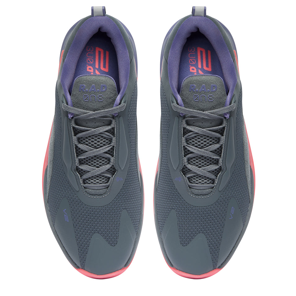 R.A.D® ONE V2 CORAL ABYSS at R.A.D® - Performance Footwear . 06V2TURBULENCEHERONTOP