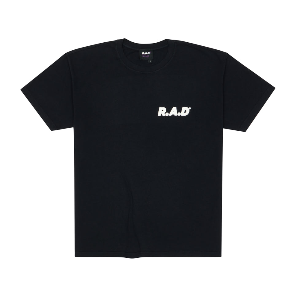HEAVY™ 'R' TEE BLACK at R.A.D® - Performance Tees . CREW_BLACK_0325-HSCR5BL_A
