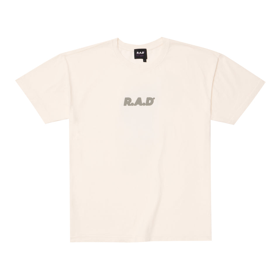 HEAVY™ 'R' TEE OFF WHITE at R.A.D® UK - Performance Tees . CREW_HEAVYSSTEE_OFFWHITE_1