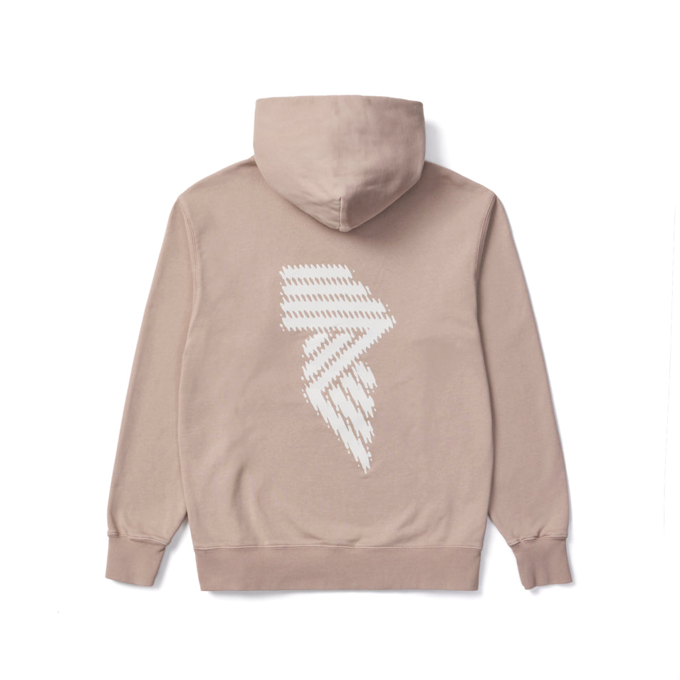 CREW HOODED SWEAT CHESTNUT