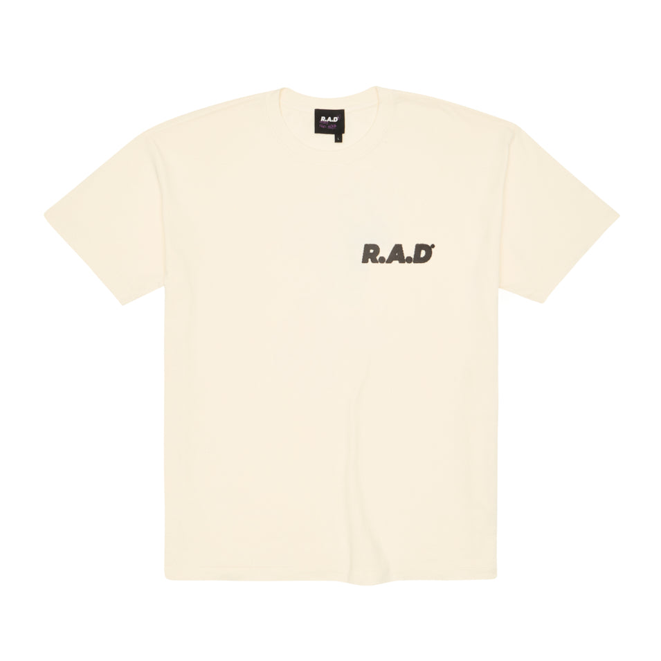 HEAVY™ 'R' TEE OFF WHITE at R.A.D® - Performance Tees . CREW_TOFU_0325-HSCR5OW_A — View 1