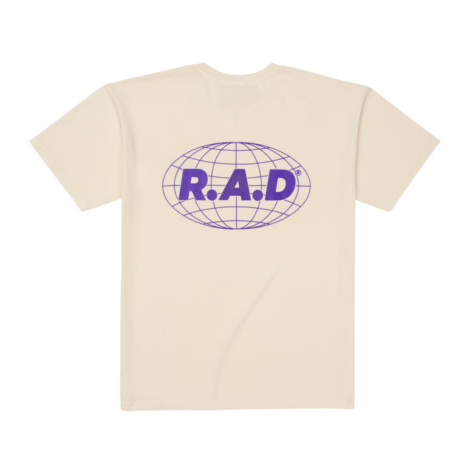HEAVY™ GLOBE TEE OFF WHITE