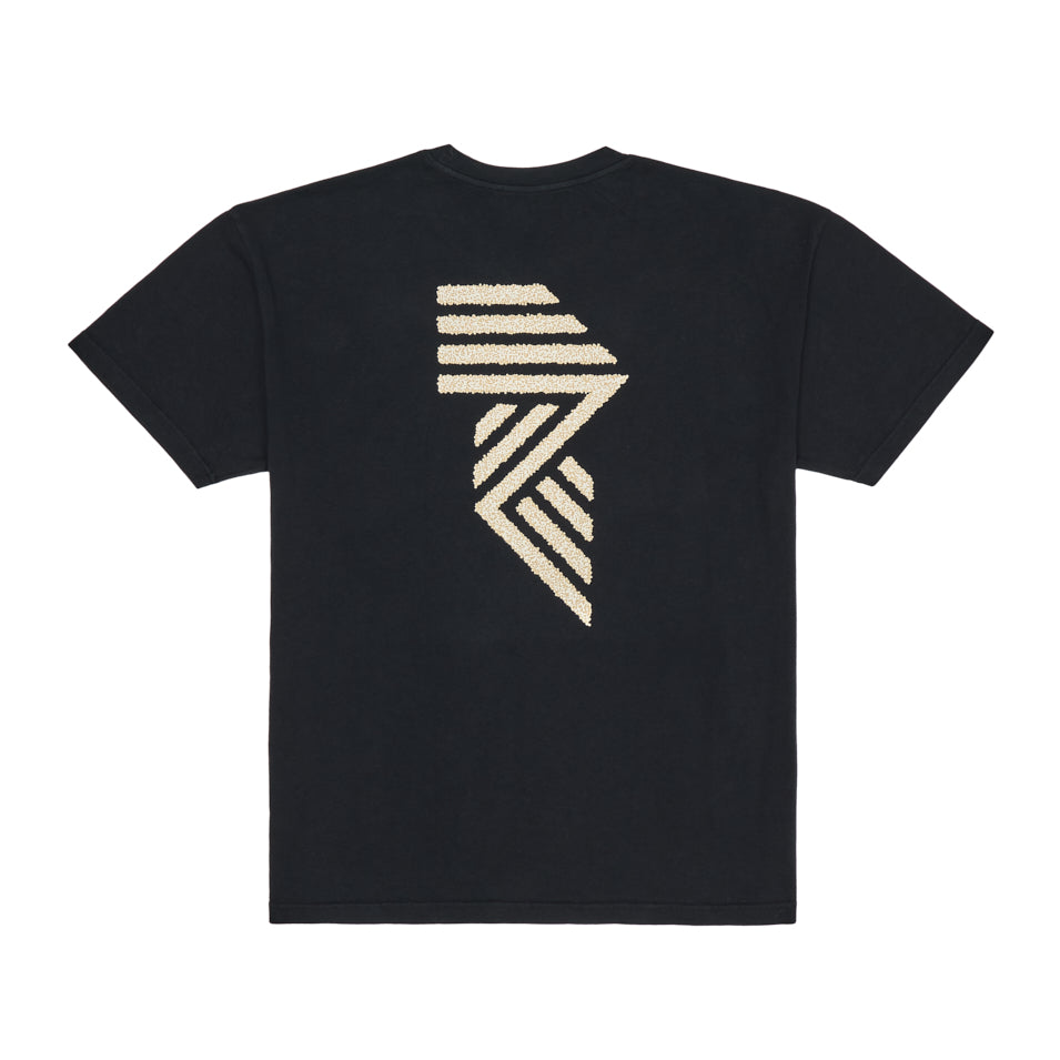 HEAVY™ STATIC 'R' TEE BLACK at R.A.D® - Performance Tees . HEAVYCREW_BLACK_2_554b2682-84f4-45ff-8d84-5ea940890a4f — View 2