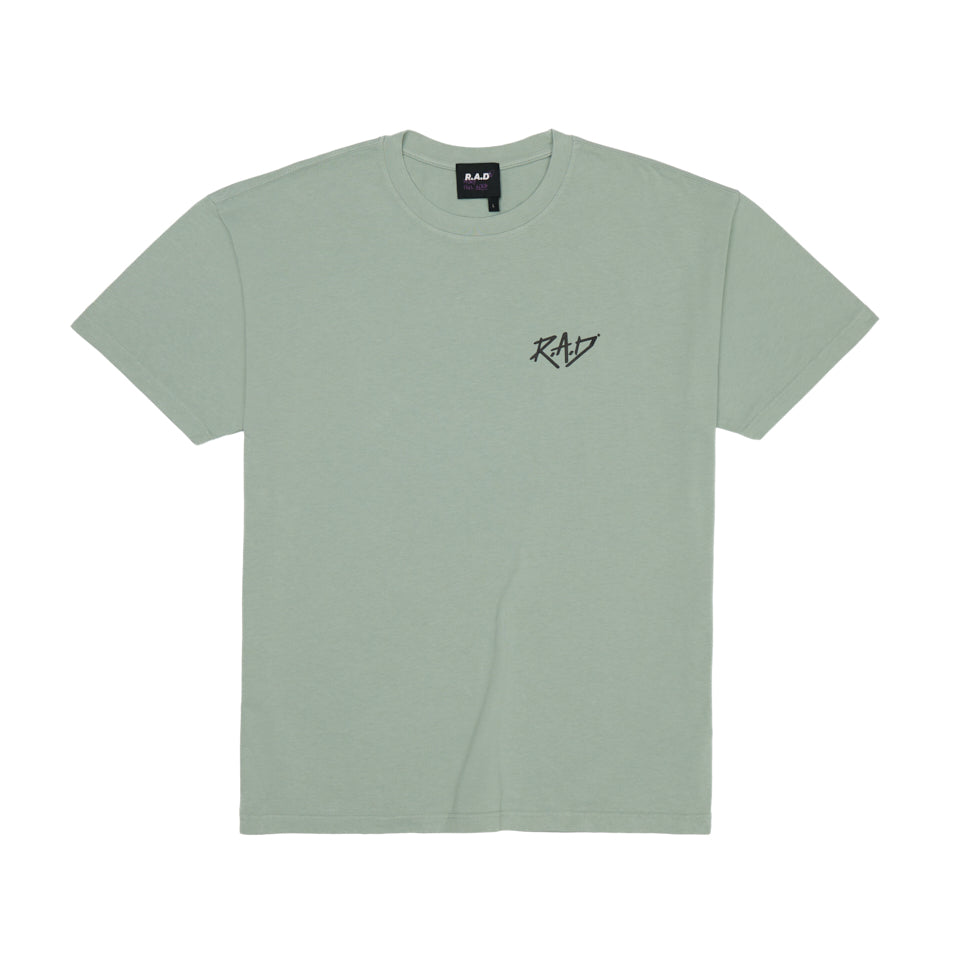 HEAVY™ GLOBE TEE JADE at R.A.D® - Performance Tees . HEAVYGLOBE_JADEITE_1