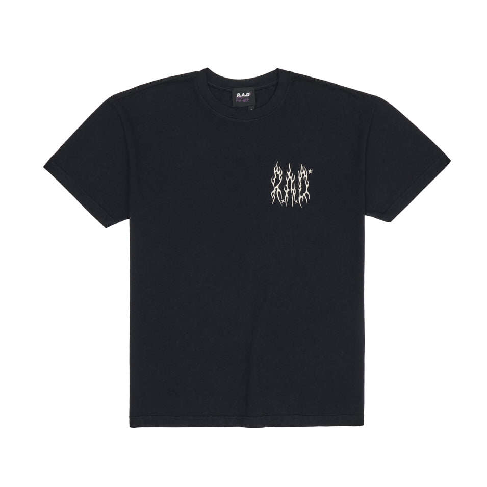 HEAVY™ METAL TEE BLACK at R.A.D® - Performance Tees . HEAVYMETAL_BLACK_1 — View 1
