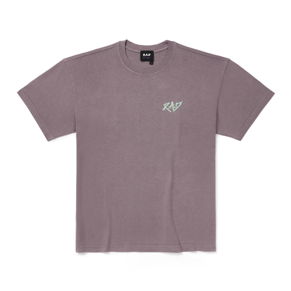 HEAVY™ GLOBE TEE DEEP TAUPE