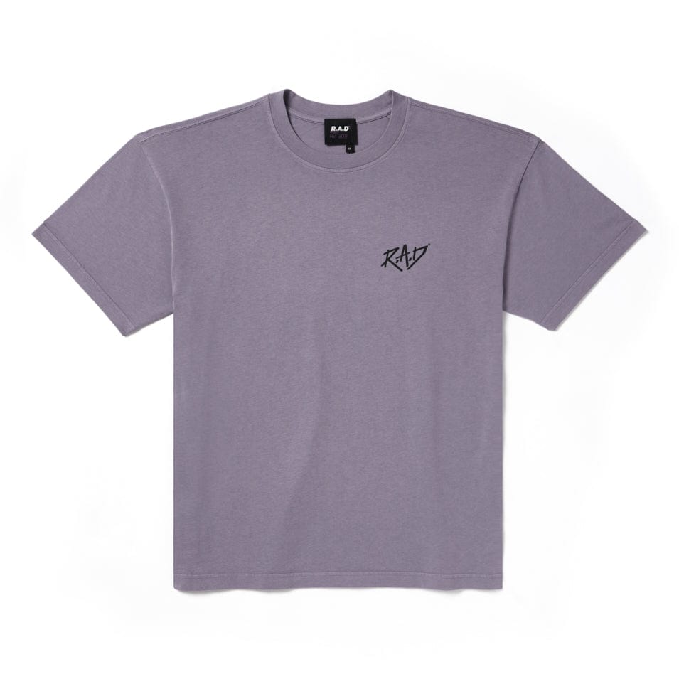 HEAVY™ 'R' GLOBE TEE PURPLE TWILIGHT