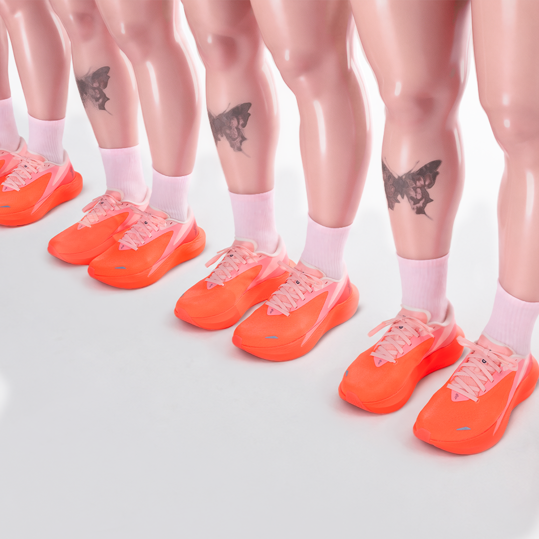 R.A.D® SYNTH SUNSET PINK at R.A.D® - Performance Footwear . R.A.D_BarbieSynth_Website_1X1_V01.2