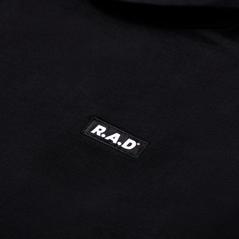 RAD - R.A.D® CREW HOODED SWEAT OFF BLACK picture