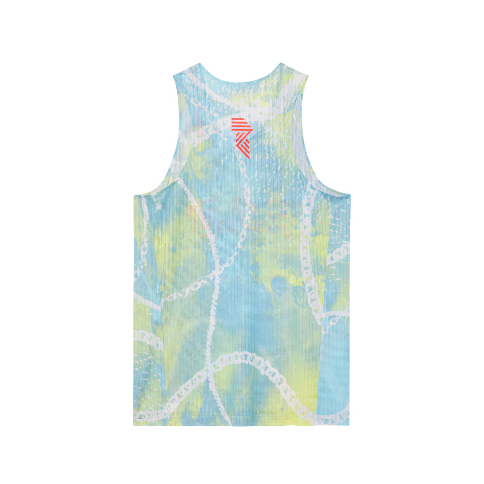 R.A.D® x SOAR RACE VEST SUNNY LIME at R.A.D® - Performance Running Vest . SS25-SCV2M-RAD1_SUNNYLIME_B — View 2