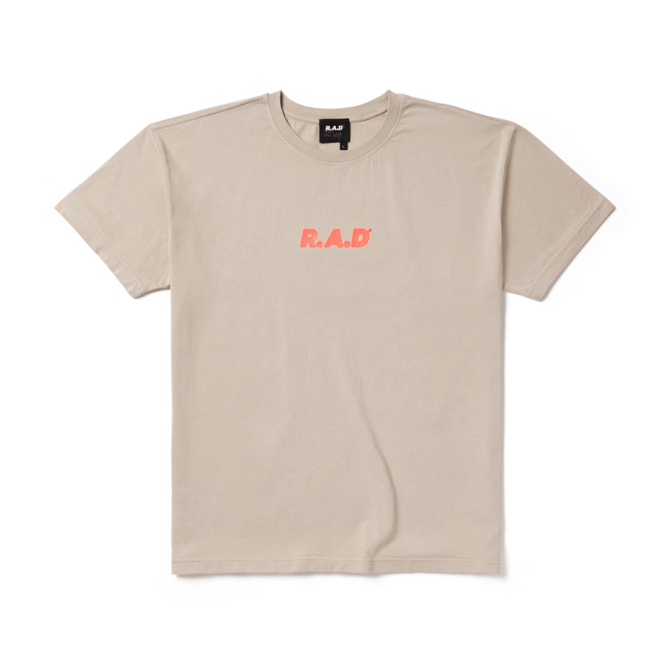 'R' LOGO TEE DUST ORANGE