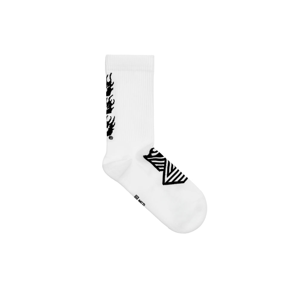 R.A.D® PERFORMANCE SOCK WHITE at R.A.D® - Performance Socks . WHITE_GYM_PERFORMANCE_SOCK_1
